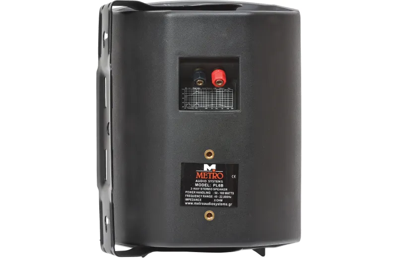Metro Audio Systems PL-6B Παθητικό Ηχείο - Μαύρο