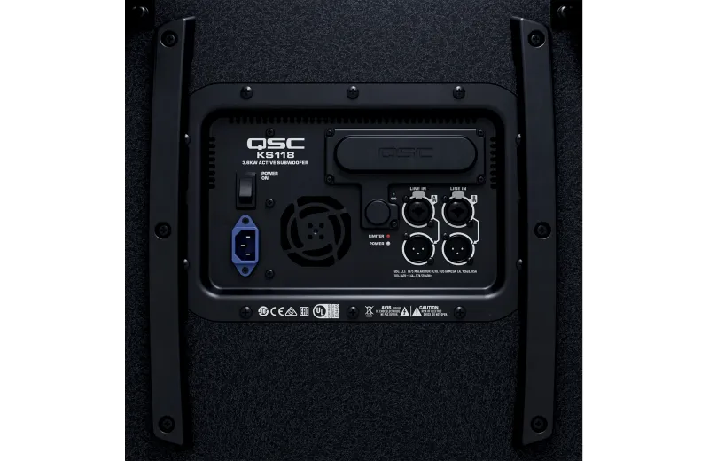 QSC KS118 Active Subwoofer - Black