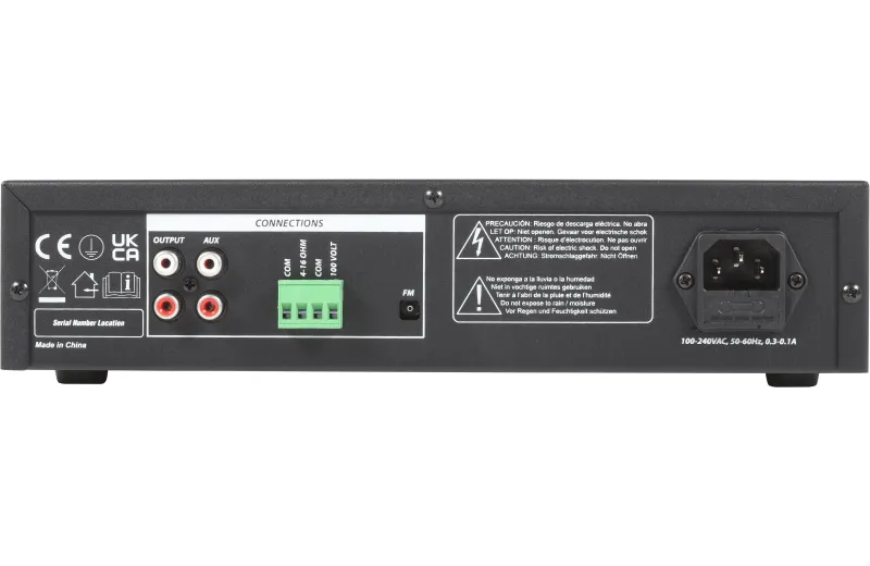 Metro Audio Systems Ενισχυτής PA-45BT Με Bluetooth
