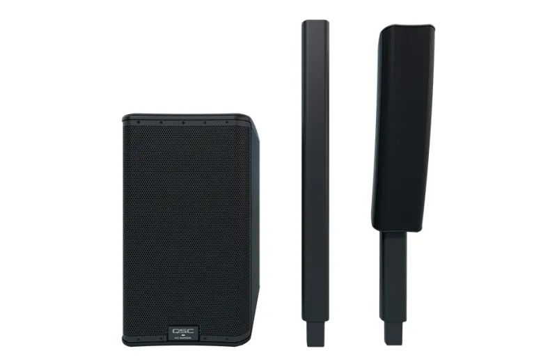 QSC KC12-ΒΚ Powered 3-Way Column loudspeaker System - Black