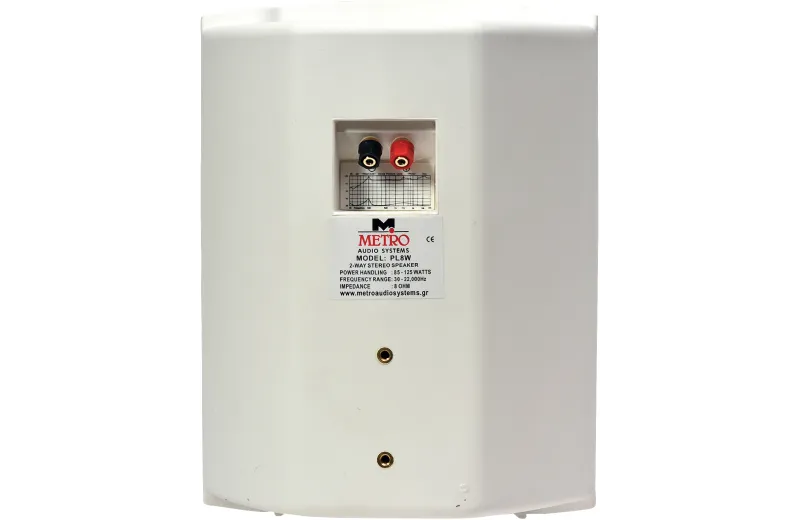 Metro Audio Systems PL-8W Παθητικό Ηχείο - Λευκό