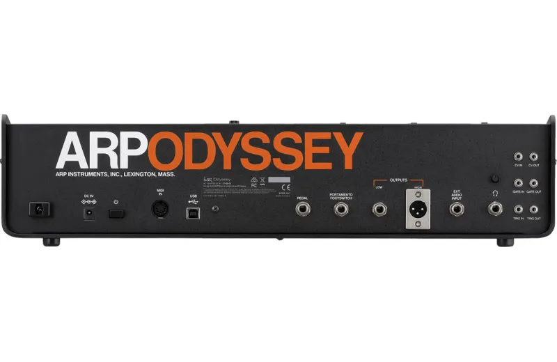 Arp Instruments  Odyssey Analog Synthesizer 37 Keys Orange Black