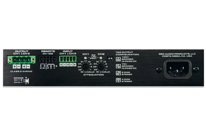 QSC SPA2-60 Power Amplifier