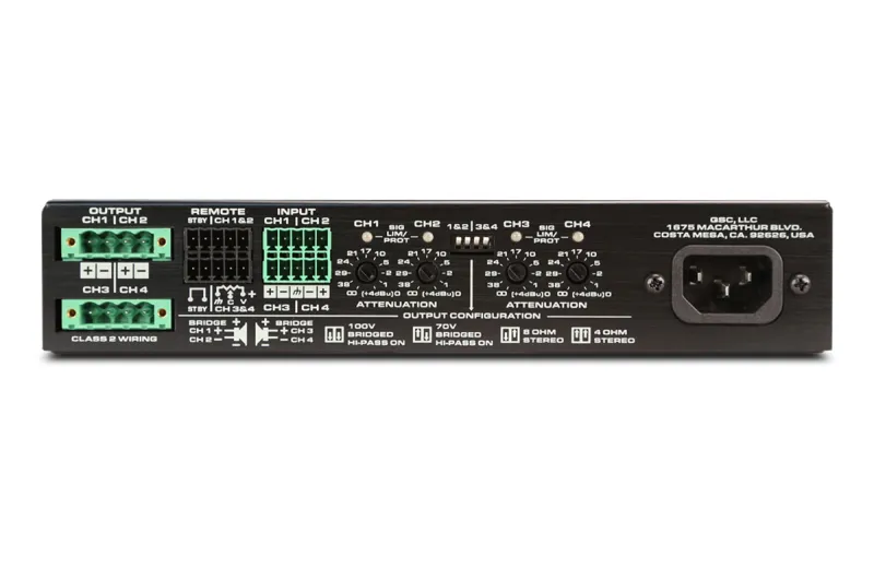 QSC SPA4-100 Power Amplifier
