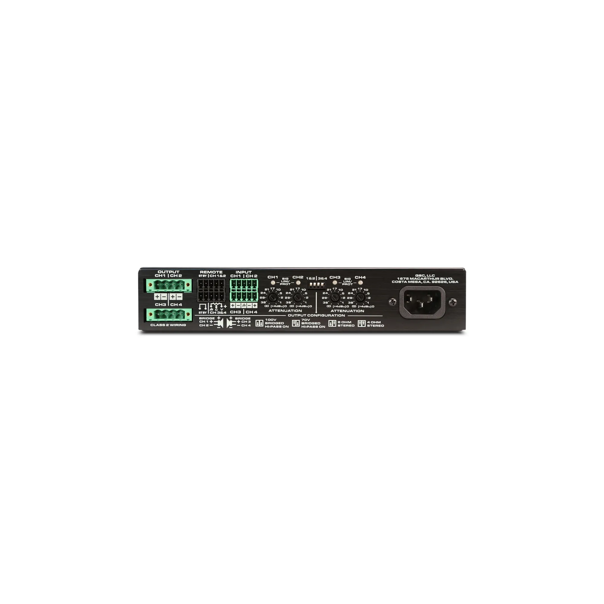 QSC SPA4-100 Final Amplifier