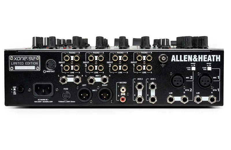 Allen & Heath Xone:92 Μίκτης Ήχου Limited Edition - Ασημί