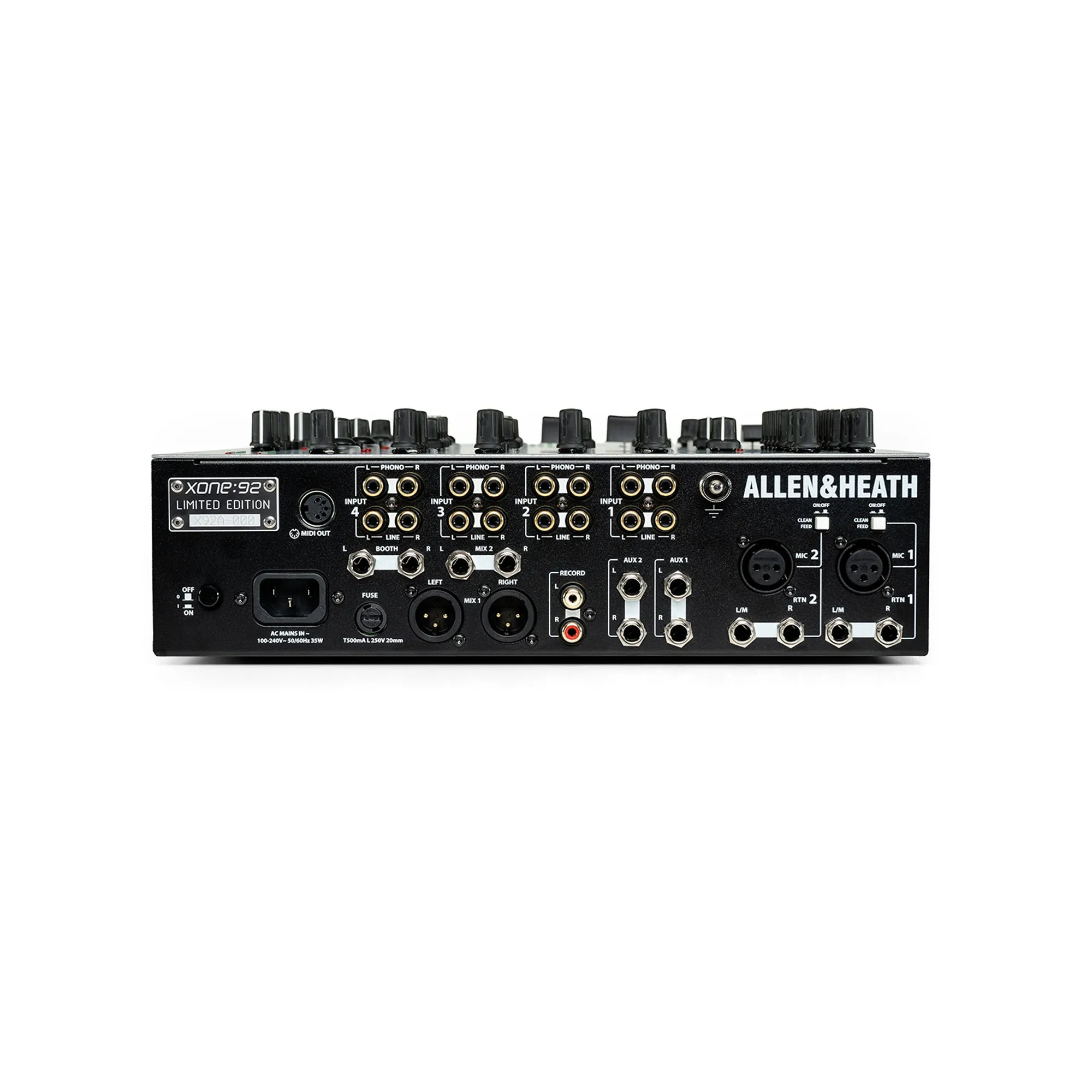 Allen & Heath Xone:92 Dj Mixer Limited Edition- Silver
