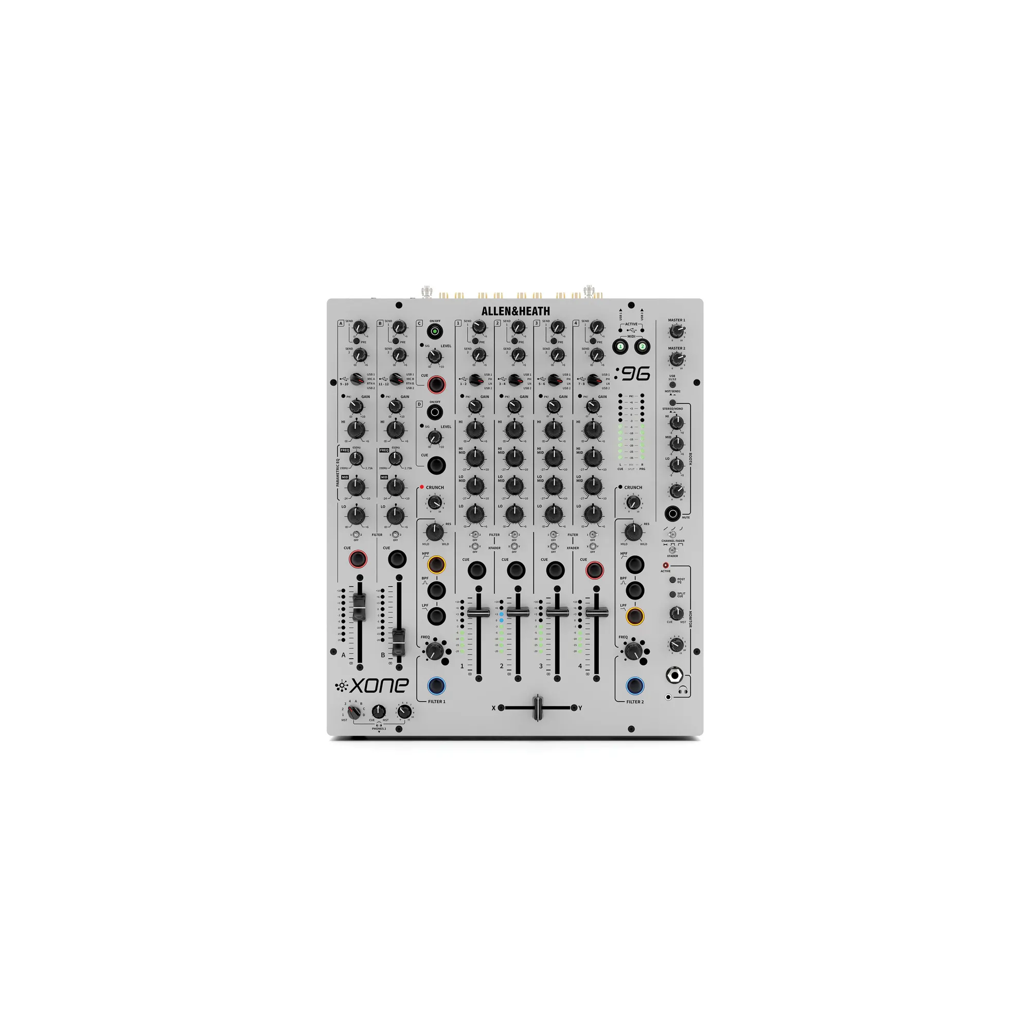 Allen & Heath XONE:96 Analogue Dj Mixer - Silver