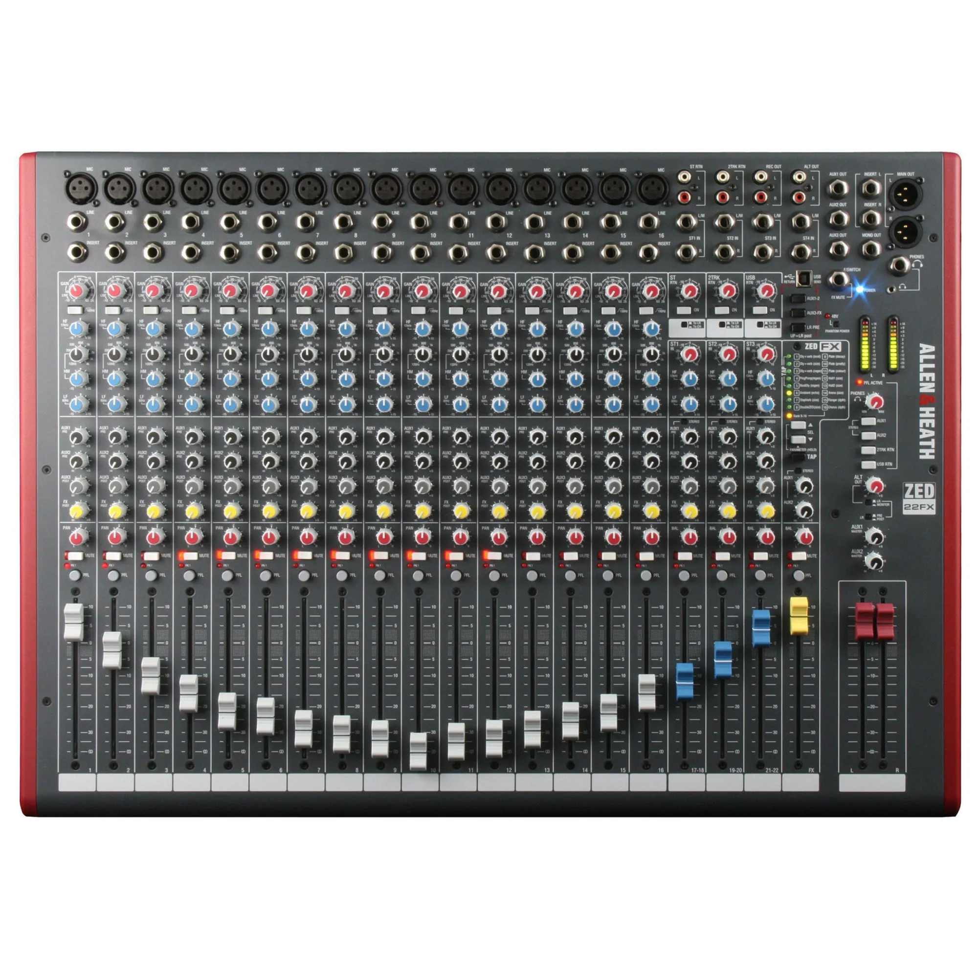 soso　ALLEN HEATH ZED22FX ZED-22FX Allen & Heath Zed -22FX Analogue Sound Console