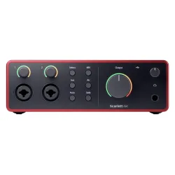 Focusrite Scarlett 4I4 4th Gen Audio Interface
