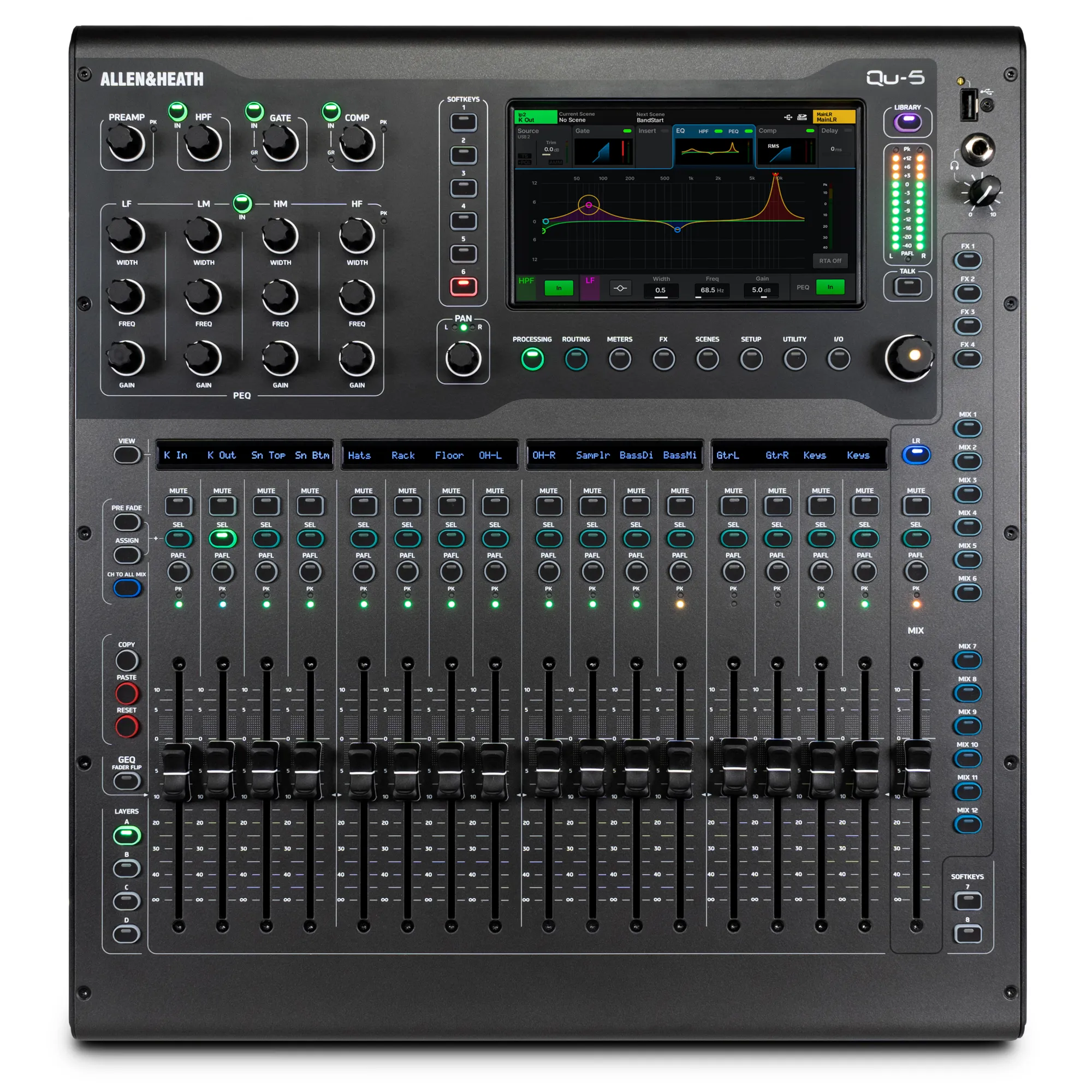 Allen & Heath QU-5 Ψηφιακή Κονσόλα Ήχου