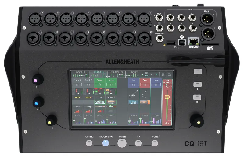 Allen & Heath CQ-18T Ψηφιακή Κονσόλα Ήχου