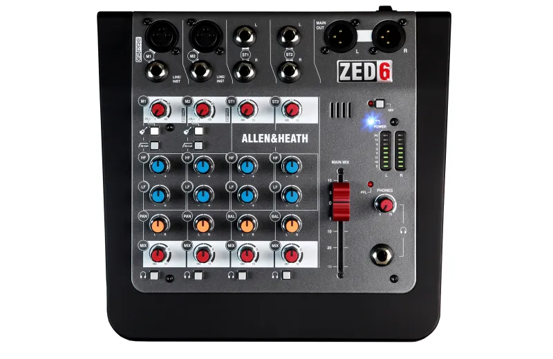 Allen & Heath Zed -6 Αναλογική Κονσόλα Ήχου