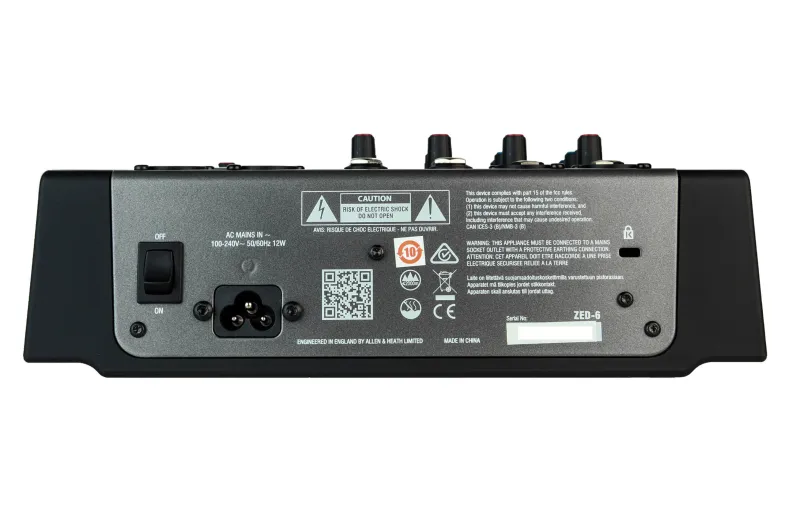 Allen & Heath Zed -6 Αναλογική Κονσόλα Ήχου