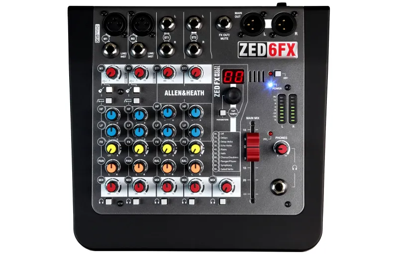 Allen & Heath Zed -6FX Αναλογική Κονσόλα Ήχου