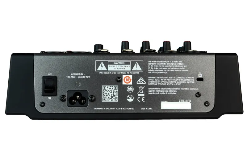 Allen & Heath Zed -6FX Αναλογική Κονσόλα Ήχου