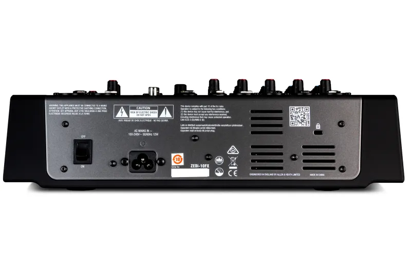 Allen & Heath ZEDi-10FX Αναλογική Κονσόλα Ήχου