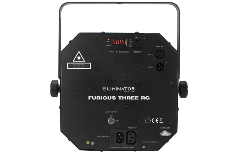 Eliminator Furious Three RG Led Light Effect