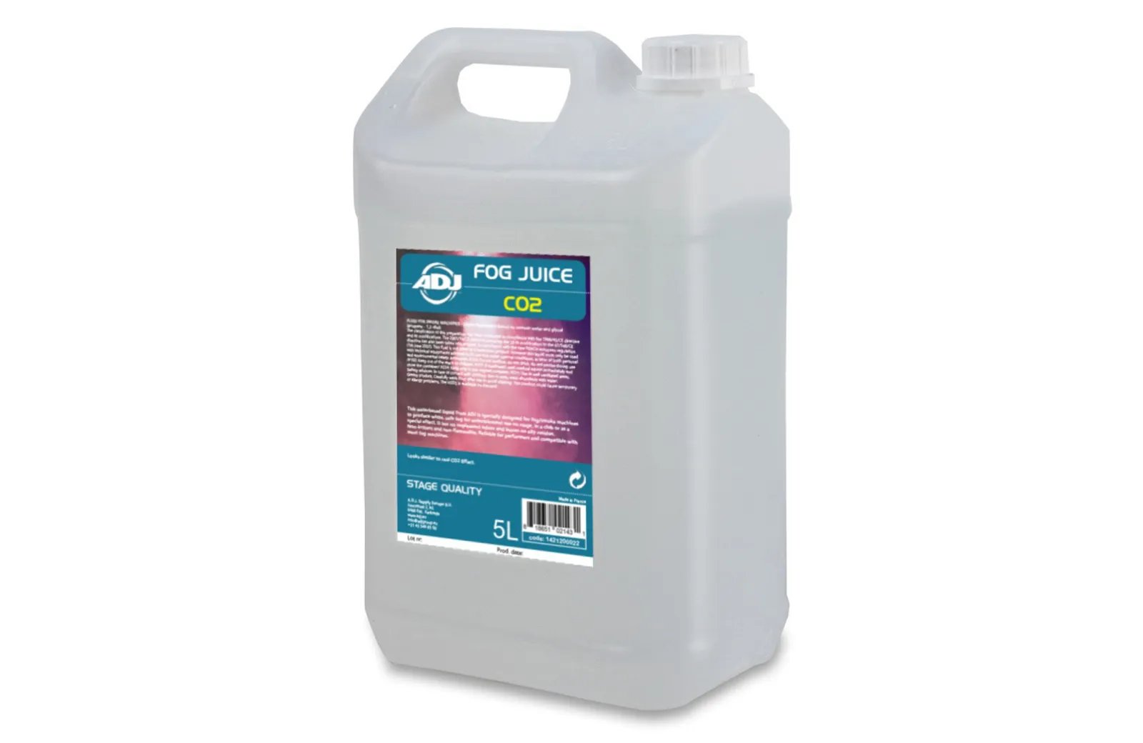 American DJ Kool Fog 5L - Low Fog rookvloeistof voor ADJ