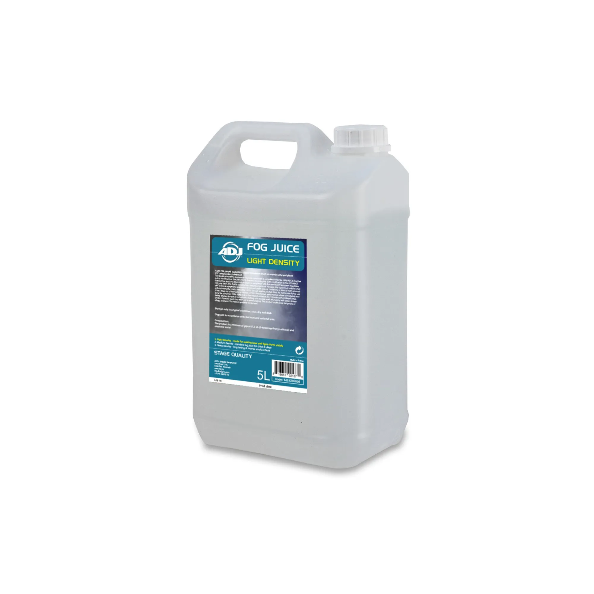 ADJ Fog juice Light Υγρό μηχανής καπνού 5 λίτρα