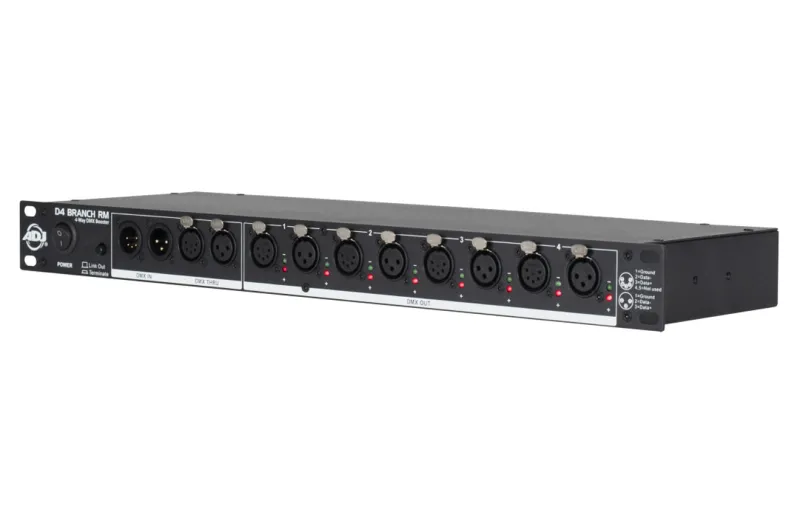ADJ D4 Branch RM SPLITTER DMX