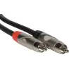 Metro Audio Systems PY-020 Καλώδιο Ήχου 1 RCA Αρσενικό Σε 2 RCA Αρσενικά 0.5m Μαύρο