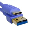 UDG U98001LB Ultimate Cable USB 3.0 C-A Blue Straight 1.5m