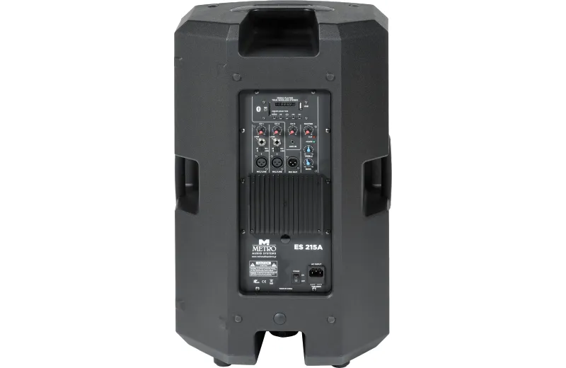 Metro Audio Systems ES215A Αυτοενισχυόμενο Ηχείο με Bluetooth - Μαύρο