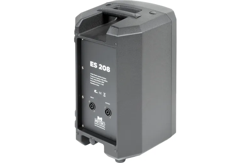 Metro Audio Systems ES208 Παθητικό Ηχείο - Μαύρο