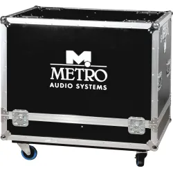 Metro Audio Systems FC-LA-150S/2-1 Flightcase για 2 παθητικά subwoofer LA-150S