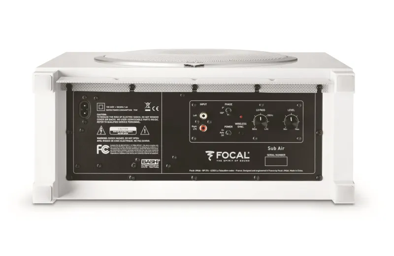 Focal Sub Air White Subwoofer 8" για Σύστημα 5.1