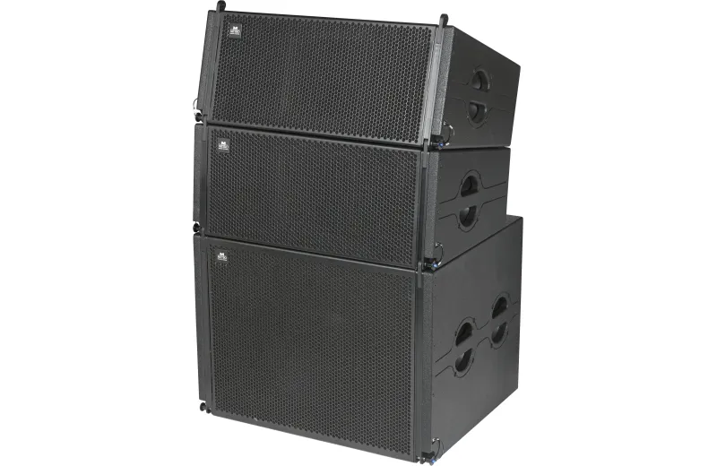 Metro Audio Systems LA-180FL Passive Subwoofer - Black