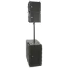 Metro Audio Systems LA-300S Παθητικό Subwoofer Μαύρο