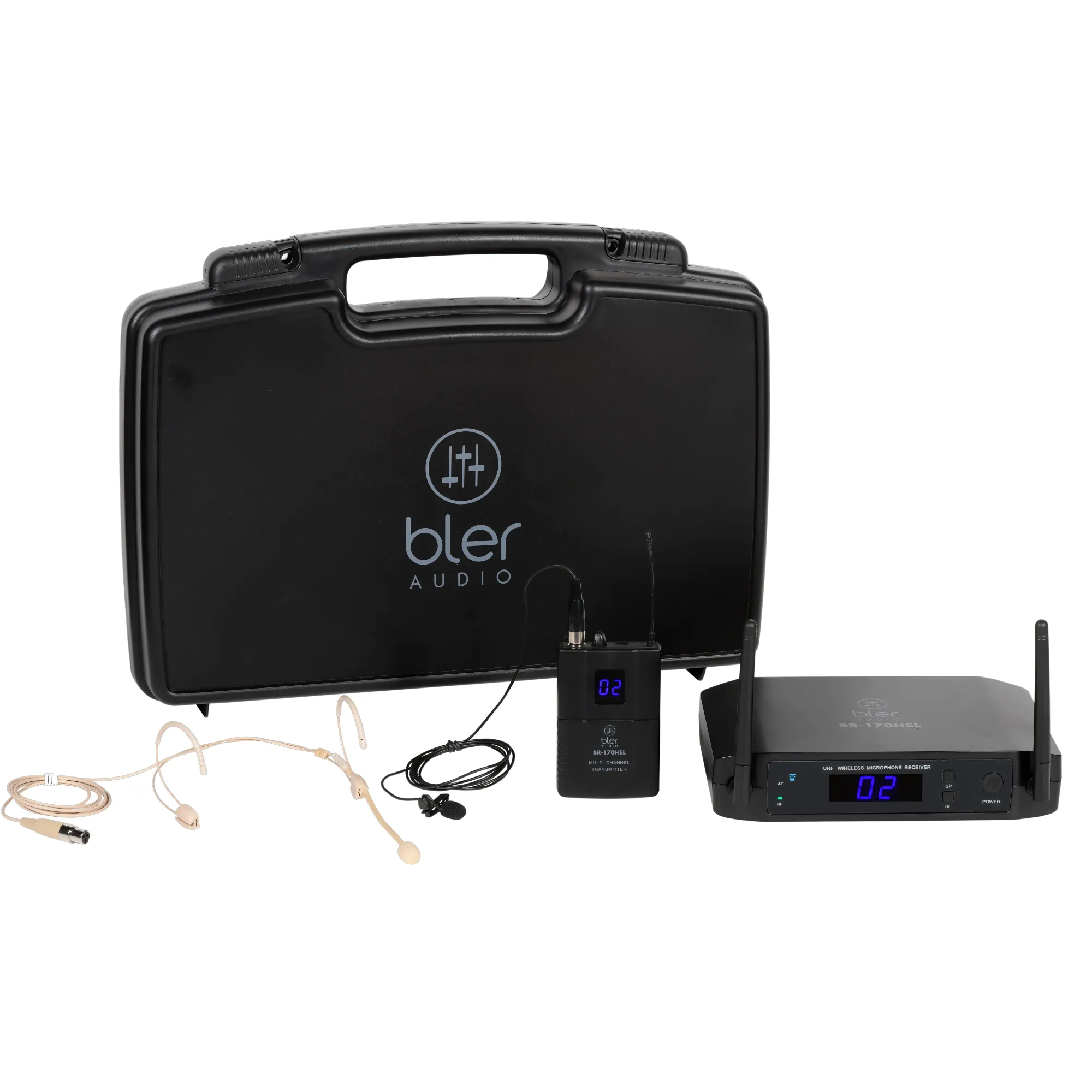 Bler Audio BR-170HSL Ασύρματο Σύστημα Μικροφώνου με Πομπό Τύπου Body Pack