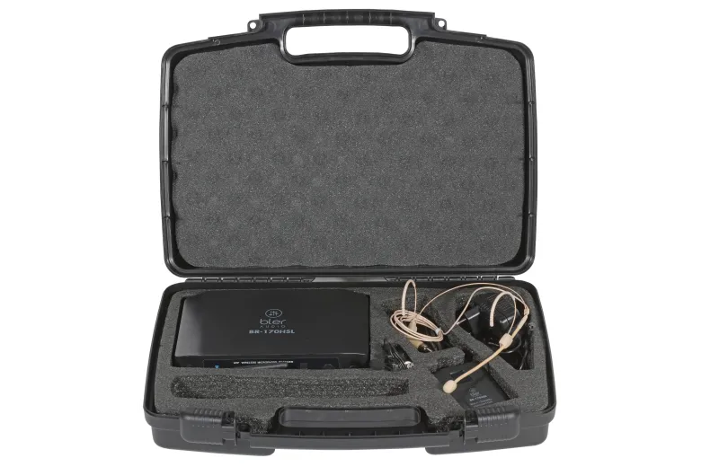 Bler Audio BR-170HSL Ασύρματο Σύστημα Με Μικρόφωνα Πέτου & Κεφαλής