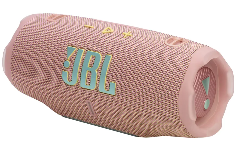 JBL Charge 6 Bluetooth Waterproof Speaker Pink