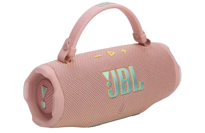 JBL Charge 6 Bluetooth Waterproof Speaker Pink