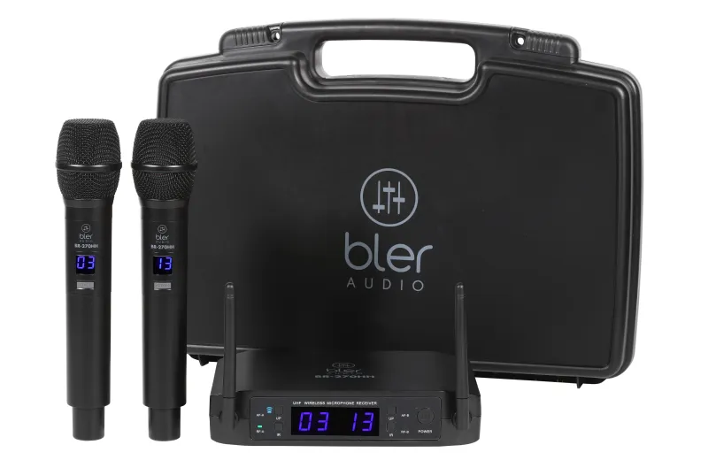 Bler Audio BR-270HH Dual Wireless Microphone System