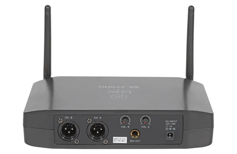 Bler Audio BR-270HH Dual Wireless Microphone System