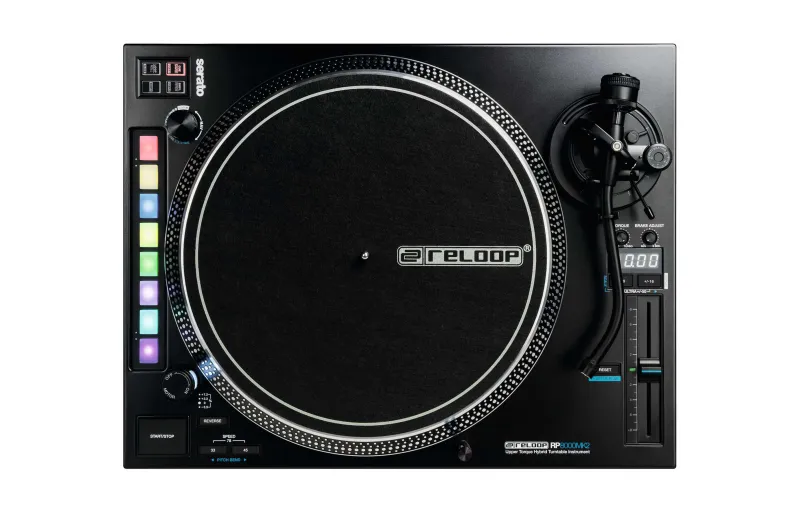 Reloop RP-8000 MK2 dj Πικάπ - Μαύρο