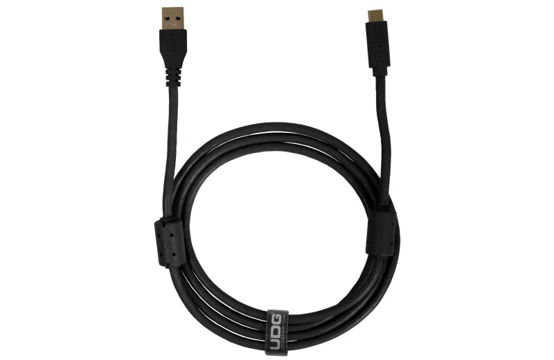 UDG U98001BL Ultimate Cable USB 3.0 C-A Black Straight 1.5m