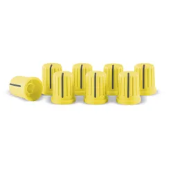 Reloop Σετ με 8 knob cap σε κίτρινο χρώμα