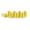 Reloop Σετ με 8 knob cap σε κίτρινο χρώμα