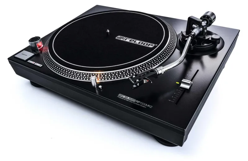 Reloop RP1000 MK2 belt drive dj Πικάπ - Μαύρο
