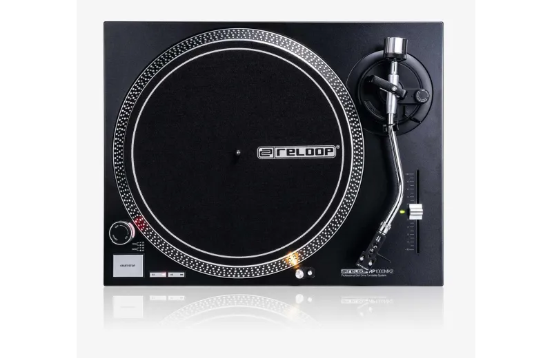 Reloop RP1000 MK2 belt drive dj Πικάπ - Μαύρο