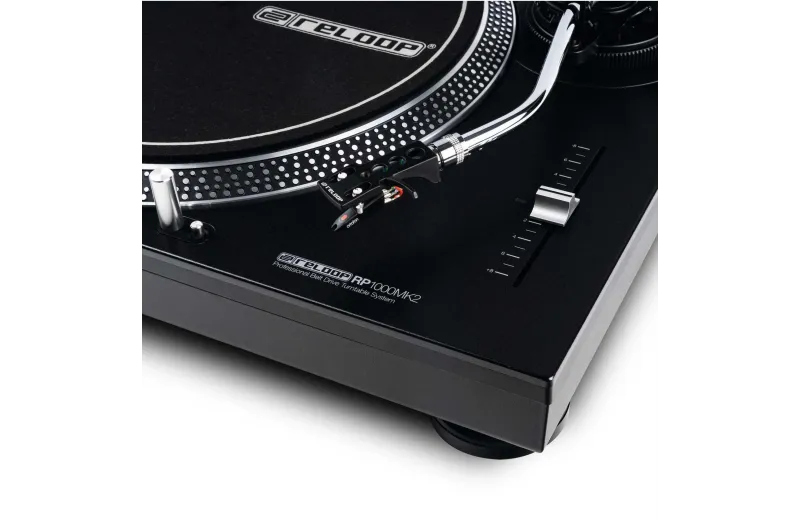 Reloop RP1000 MK2 belt drive dj Πικάπ - Μαύρο