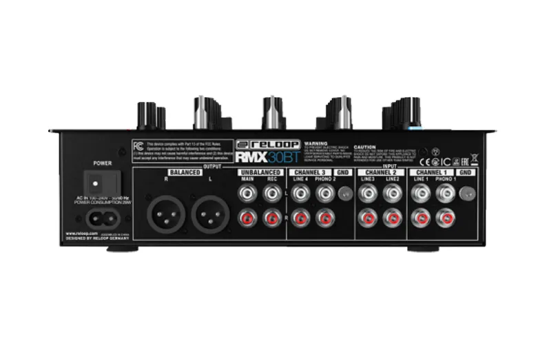 Reloop RMX30BT Αναλογικός Μίκτης Ήχου