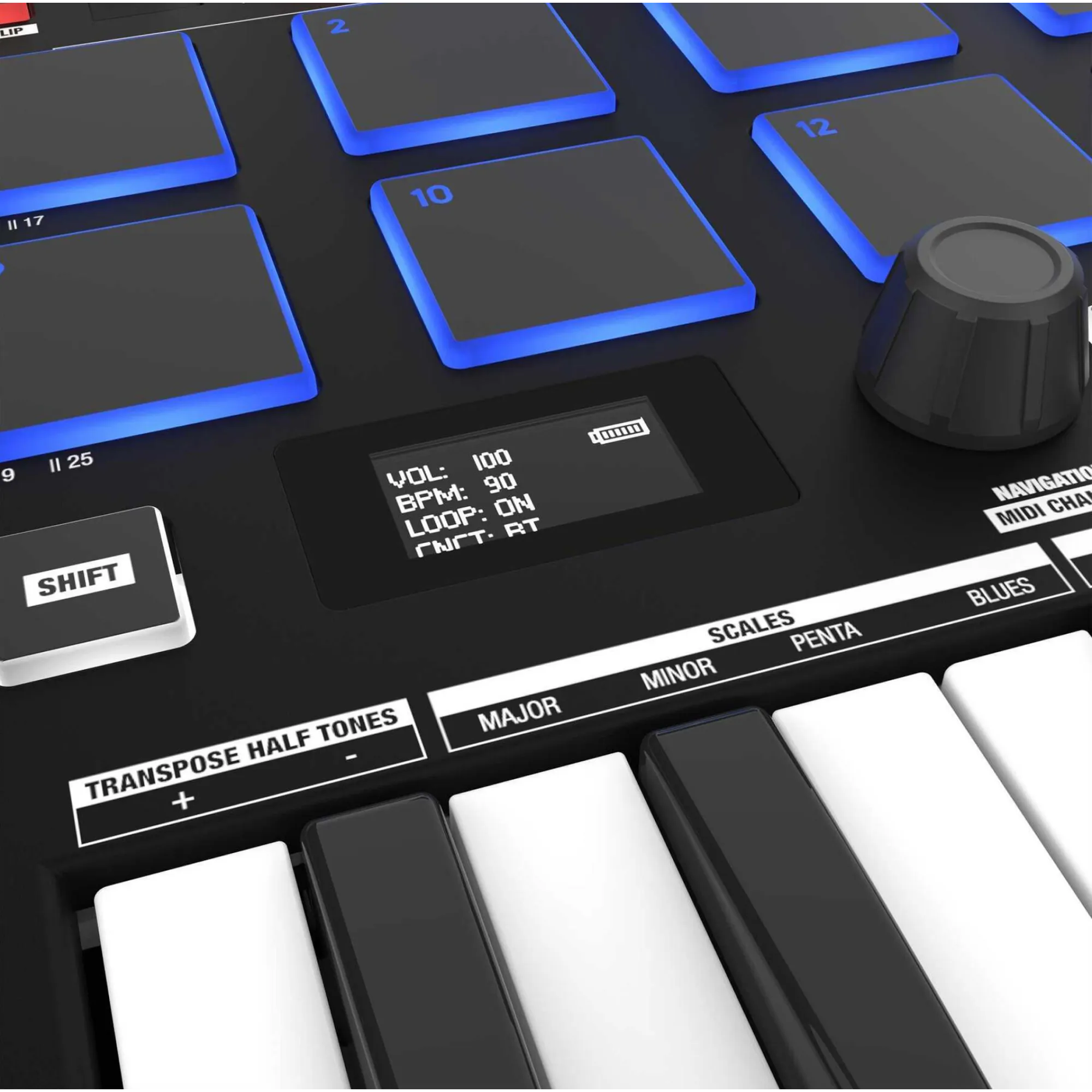 Reloop Keypad Pro Midi Controller