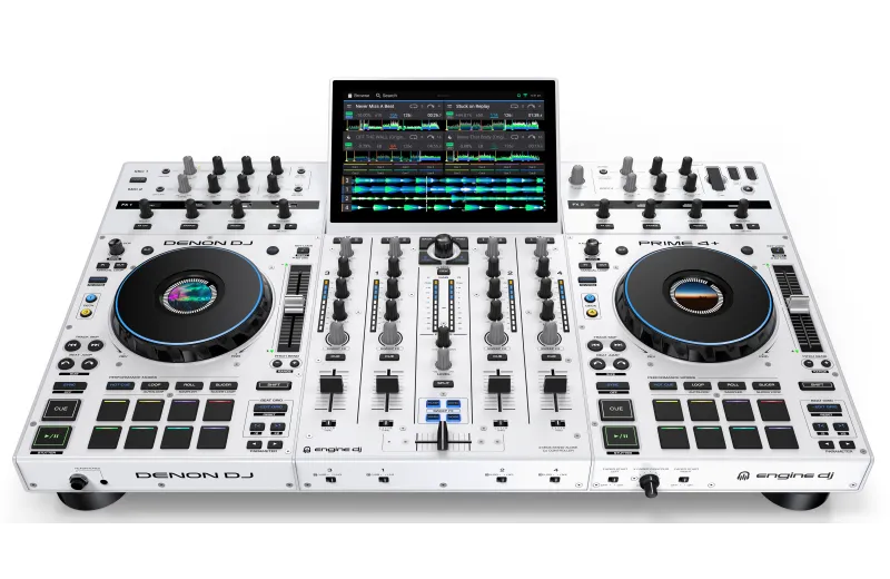 Denon Prime 4+W  Dj Controller - White