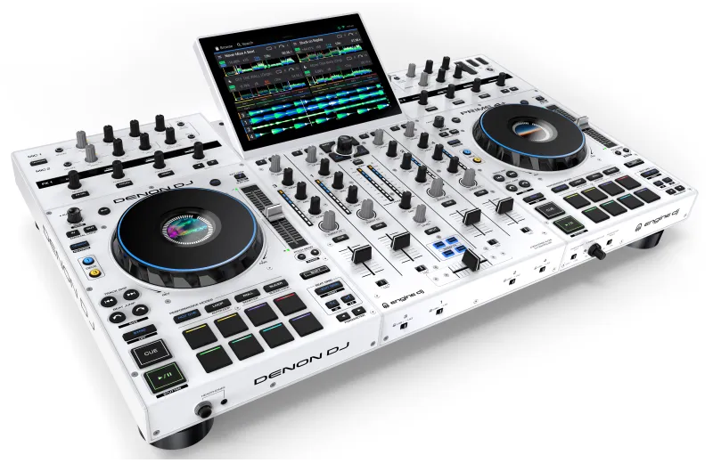 Denon Prime 4+W  Dj Controller - White